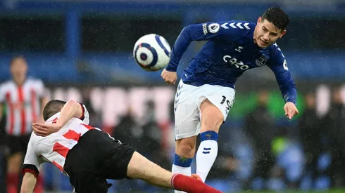 James Rodríguez se marcha del Everton con rumbo a Qatar.