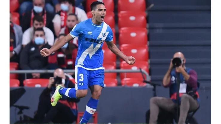 Falcao anotó su segundo gol en el Rayo