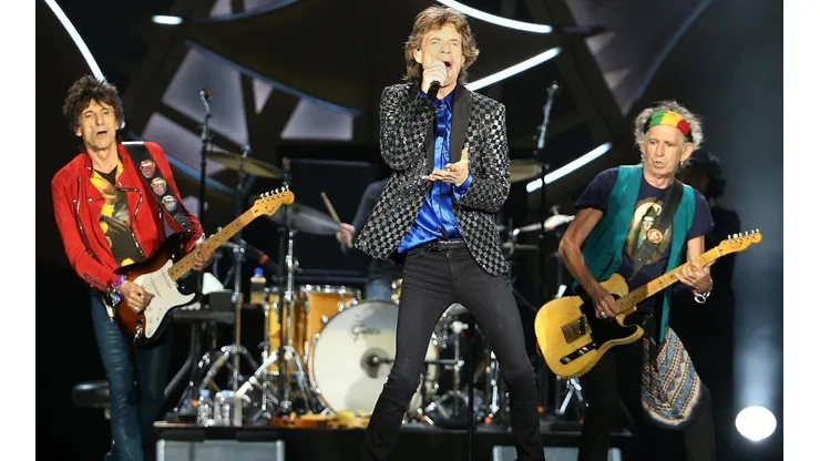The Rolling Stones en pleno.