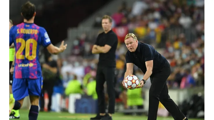 Ronald Koeman niega cualquier posibilidad de renunciar al Barcelona.