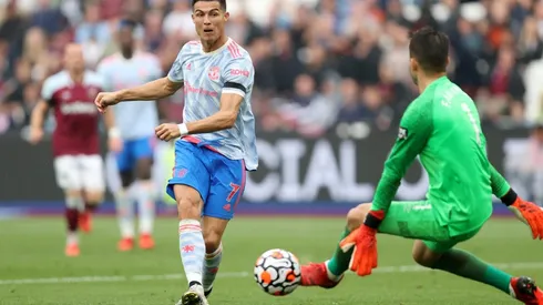 Cristiano Ronaldo viene de anotar frente al West Ham el pasado fin de semana.