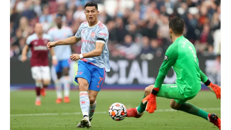 Cristiano Ronaldo viene de anotar frente al West Ham el pasado fin de semana.