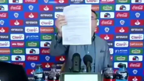 Francis Cagigao mostró la carta de renuncia de Robbie Robinson a selección de Estados Unidos.