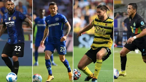 Los futbolistas chilenos tienen gran parte de la temporada por delante en Europa.