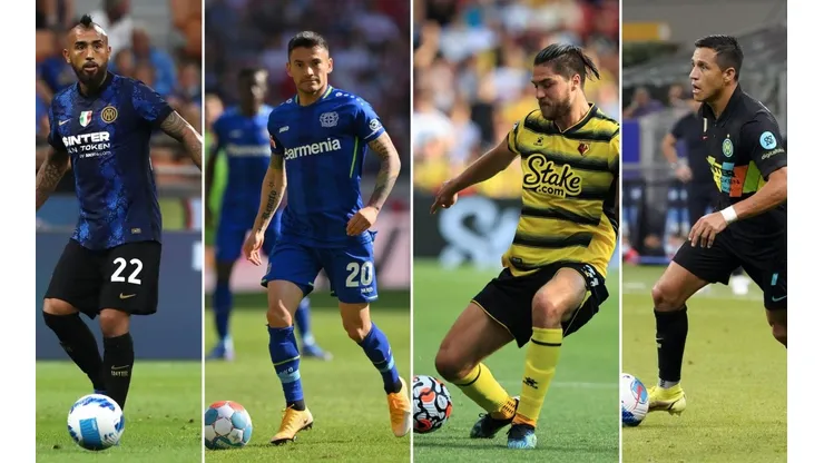 Los futbolistas chilenos tienen gran parte de la temporada por delante en Europa.