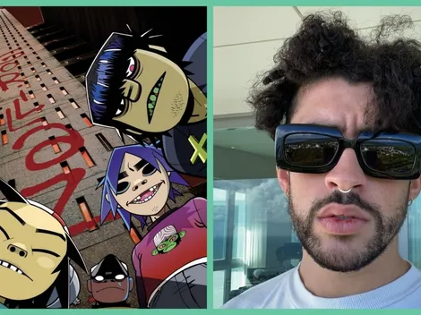 ¡Gorillaz tendrá colaboración con Bad Bunny!