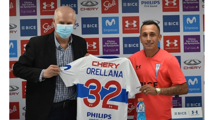 Juan Tagle confía en un gran rendimiento de Fabián Orellana con Universidad Católica.