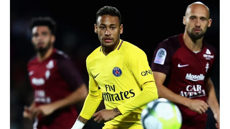 Neymar enfrentará una vez más al Metz por la Ligue 1.