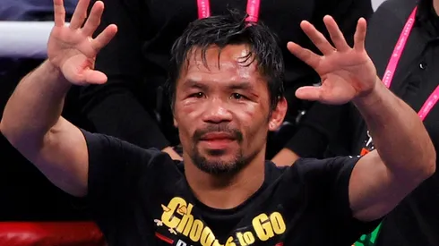 Pacquiao confirma que dejará el boxeo para dedicarse a su carrera política.