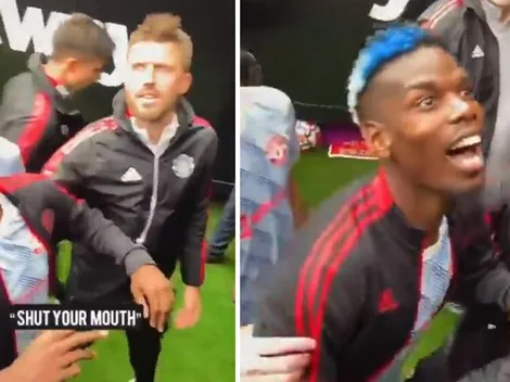 Cara perturbadora: la extraña reacción de Pogba contra hinchas rivales