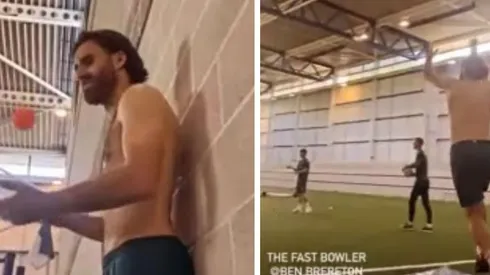 Ben Brereton se lució jugando críquet