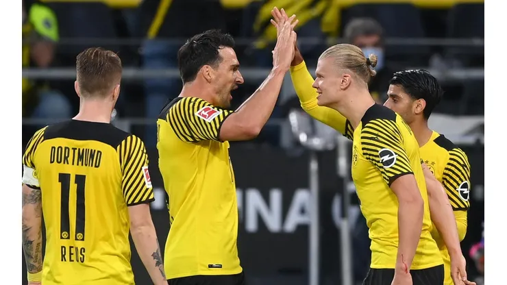 Hummels elogió el gran trabajo que está haciendo Haaland