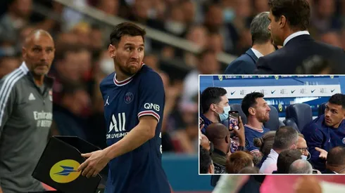 Lionel Messi fue sustituido en la victoria del PSG
