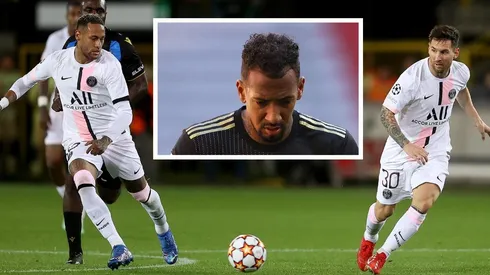 Messi junto a Neymar en el PSG