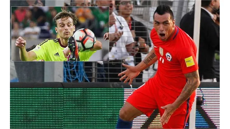 Quién más que tú, Esteban Efraín. Paredes fue la figura que arruinó la primera vez de Christian Santos en el estadio Monumental de Colo Colo