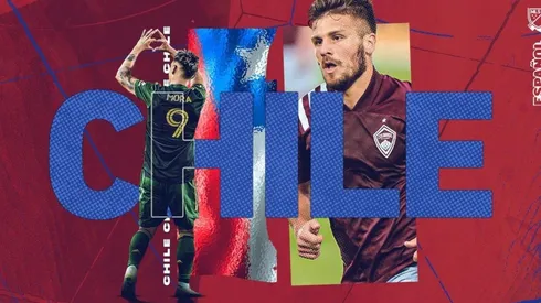 Desde la MLS saludan a Chile por las Fiestas Patrias con dos representantes nacionales: Felipe Mora y Diego Rubio: Foto: @MLSes