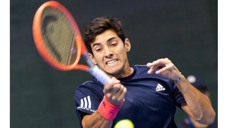 Cristián Garín cayó ante Gombos