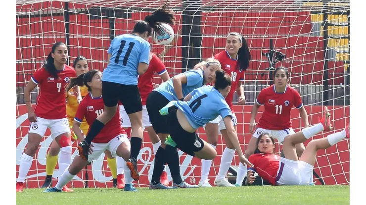 La selección chilena femenina empató con Uruguay en partido amistoso