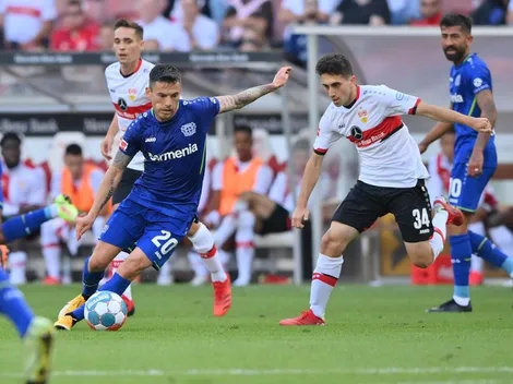 Buen triunfo del Bayer y Charles Aránguiz contra Stuttgart
