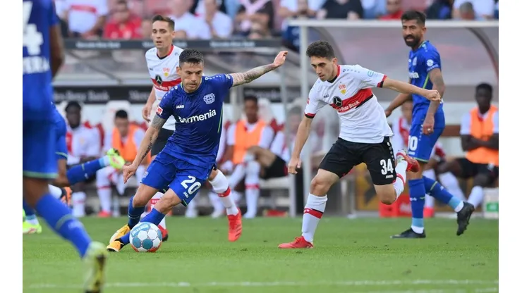 Victoria de Charles Aránguiz y el Bayer en la Bundesliga.