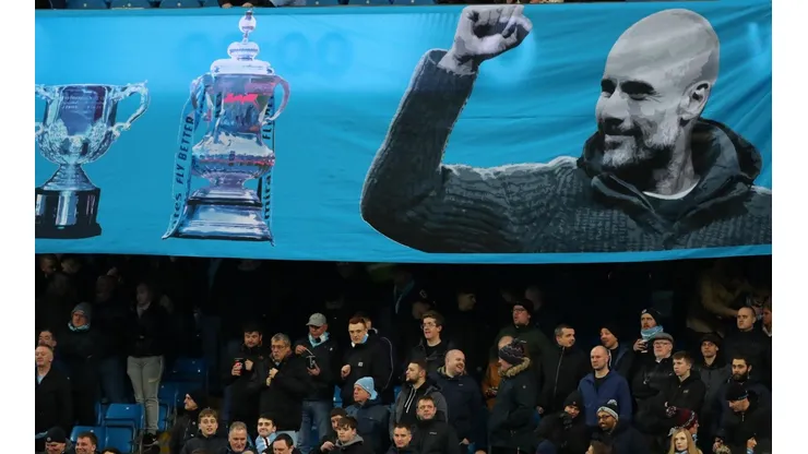 Los hinchas del Manchester City están dolidos con Josep Guardiola