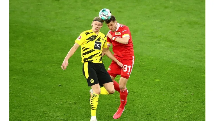 Erling Haaland viene de convertir ante Besiktas por la Champions League.