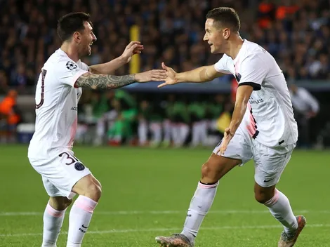 Ander Herrera le hace todos los queques a Messi