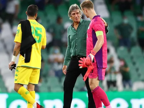 Pellegrini orgulloso por la remontada del Betis en la Europa League