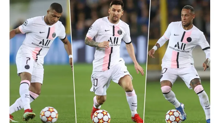Messi, Neymar y Mbappé reciben sus primeras críticas en el PSG.