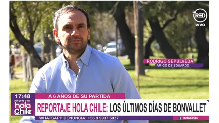 Rodrigo Sepúlveda revela su reacción al enterarse de la muerte de Bonvallet
