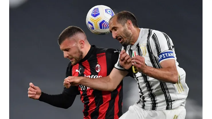 Juventus y Milan vienen de disputar la Champions League.