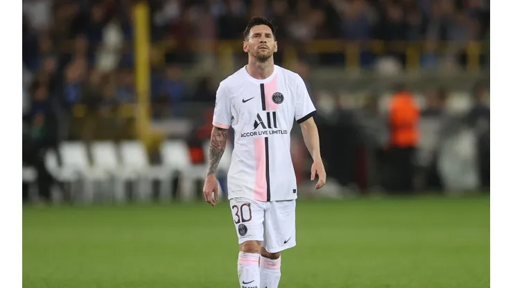 Lionel Messi fue titular ante Brujas por Champions, pero no pudo anotar.