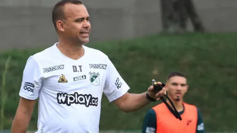 Rafael Dudamel lleva dos partidos a cargo del Deportivo Cali, donde acumula un triunfo y una derrota, ambas contra el América. Foto: Deportivo Cali