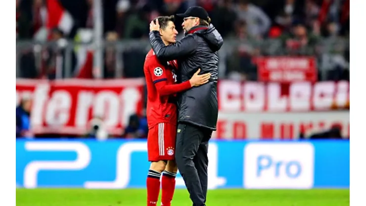 Klopp y Lewy pasaron cuatro años juntos en Borussia Dortmund.