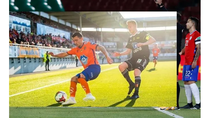 Niklas Castro hizo un triplete en Noruega y es opción para la selección chilena