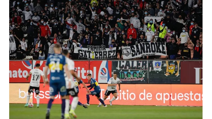 Los hinchas albos armaron una fiesta Monumental