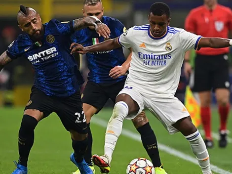 Gotitas de Vidal en derrota de Inter ante el Madrid