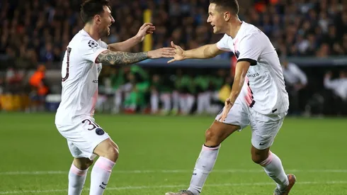 Lionel Messi juega por primera vez una Champions League sin la camiseta de Barcelona. Foto: Getty Images
