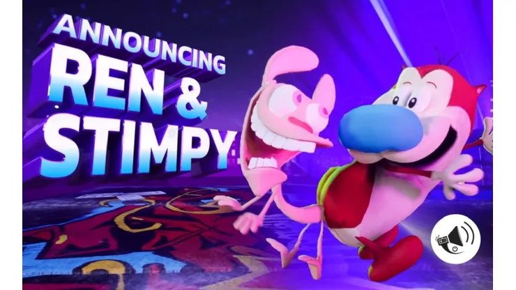 Nickelodeon All Star Brawl anuncia a Ren & Stimpy
