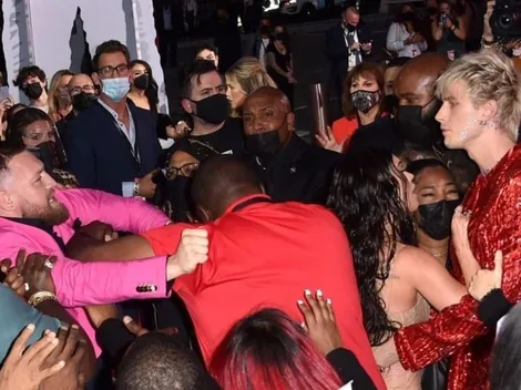 McGregor estalla contra Machine Gun Kelly tras encontrón