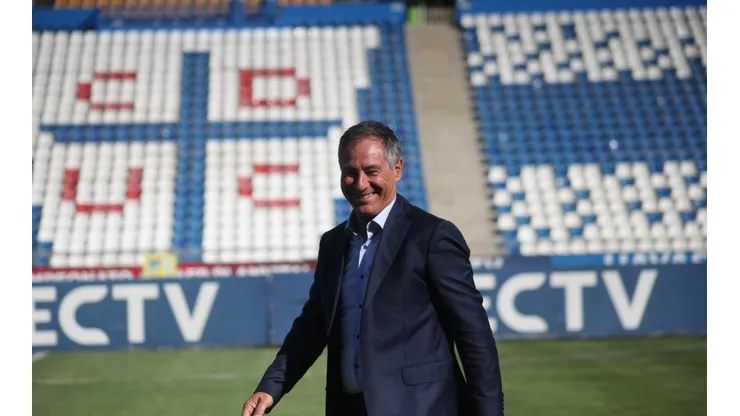 Holan agradeció a los Cruzados por el cariño de siempre.
