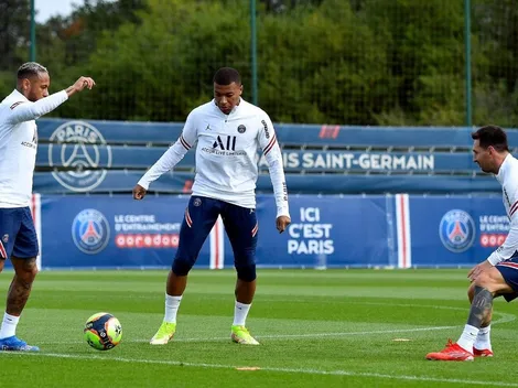 Messi, Neymar y Mbappé dan inicio al poderoso tridente
