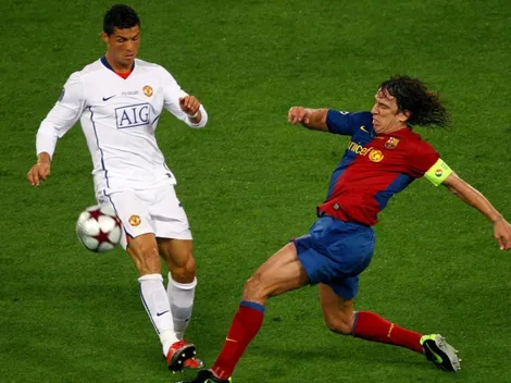 Con Messi testigo: la última vez de CR7 con el United en Champions