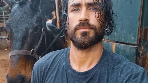 Matías Assler y su juego de polo.