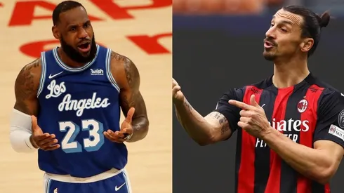 Zlatan se acordó de Lebron James y volvió a lanzarle una indirecta