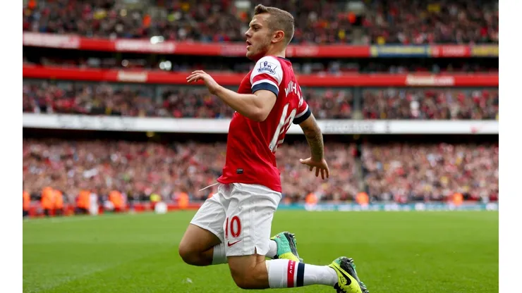 Wilshere en sus mejores años con el Arsenal