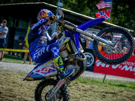 Benja Herrera finaliza top ten en el regreso del GNCC