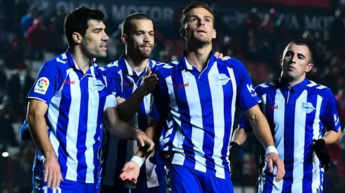 Christian Santos en el Alavés en 2016