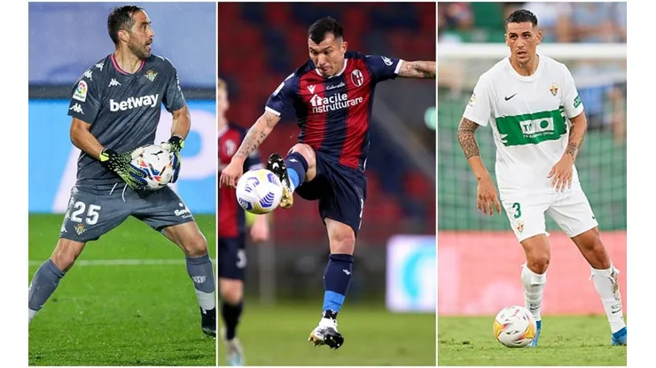 Los clubes de Claudio Bravo, Gary Medel y Enzo Roco juegan este lunes en Europa.