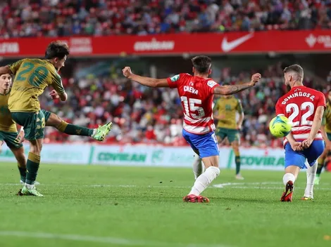Betis de Pellegrini vence a Granada con Bravo en el banquillo